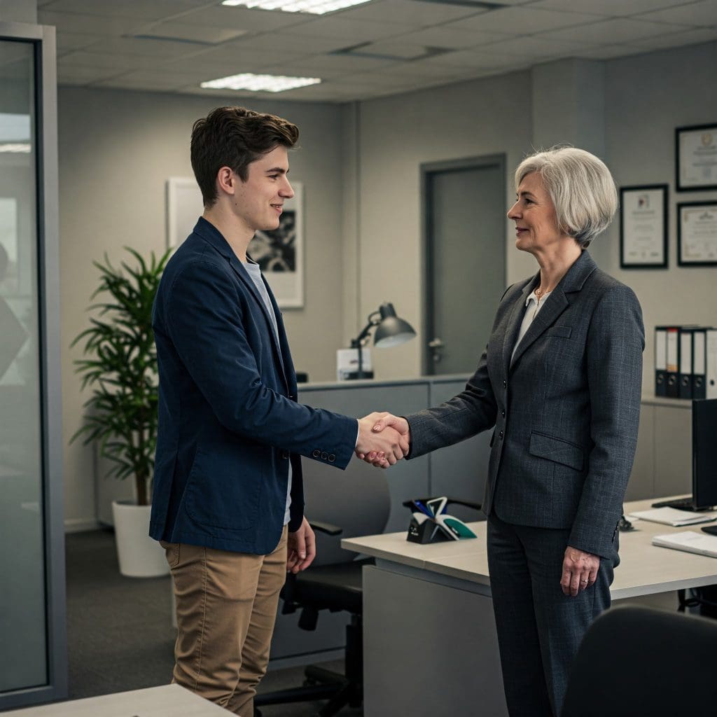 How to sign the internship agreement